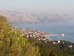 Orebic - panorama from Franciscan monastery